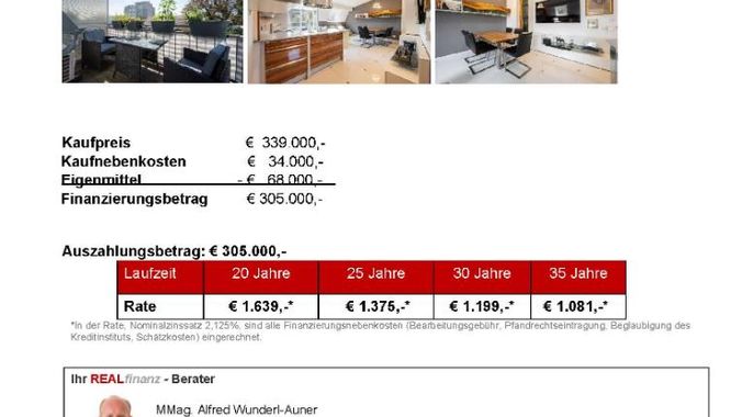 #remax-properties Finanzierungsbeispiel