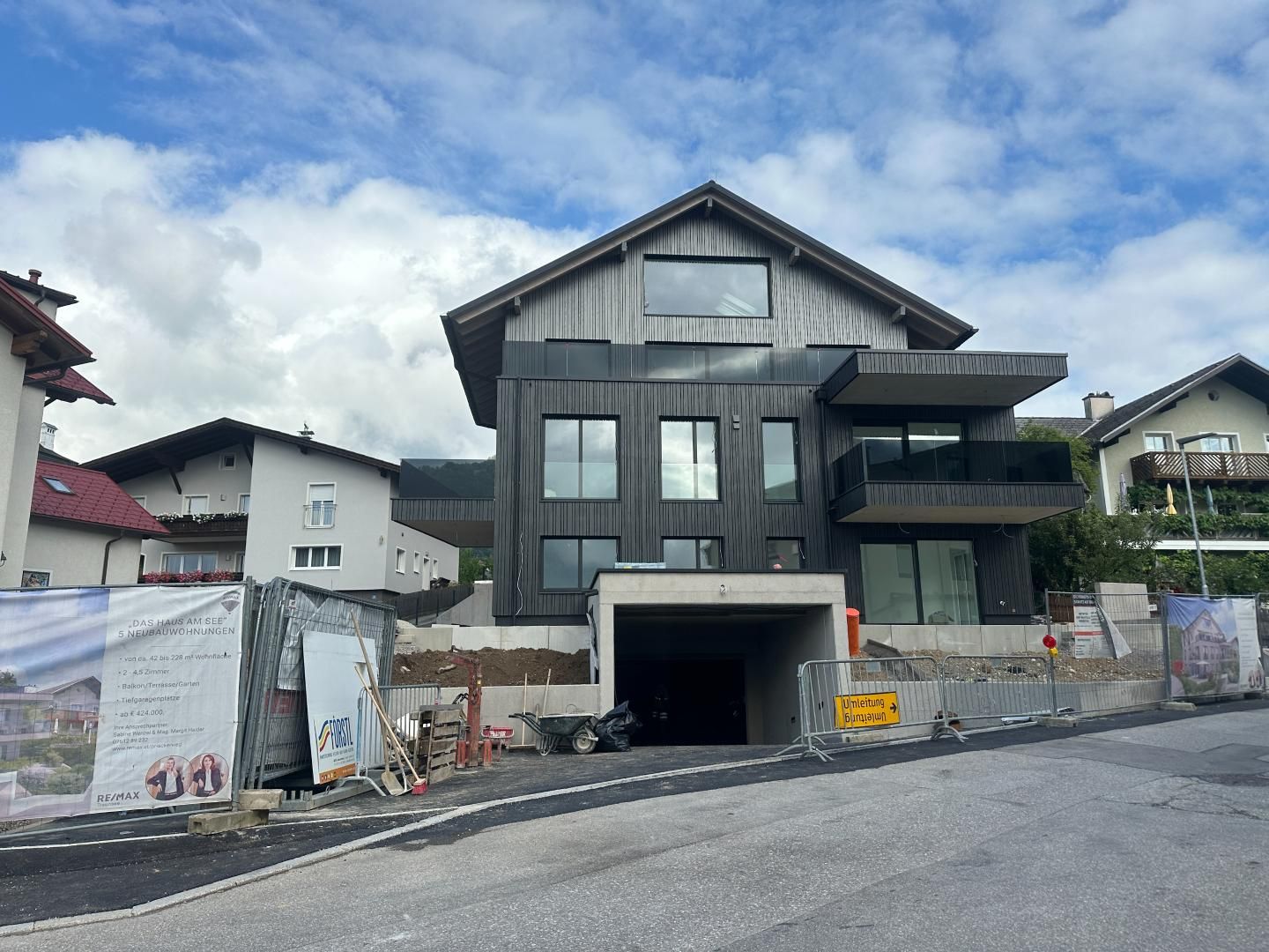 Haus am See - Neubauwohnung in Altmünster - in 2 Minuten am See und im Zentrum