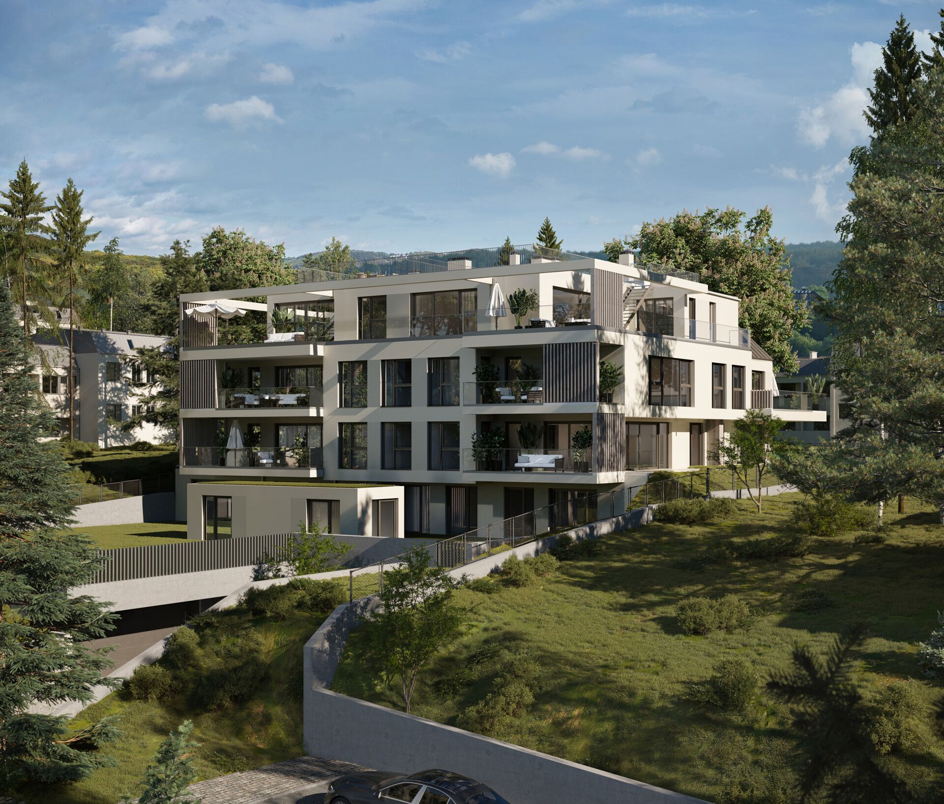 Komfort trifft Natur - 3 Zimmer Wohnung mit Terrasse und Garten - provisionsfrei zu kaufen in 1140 Wien