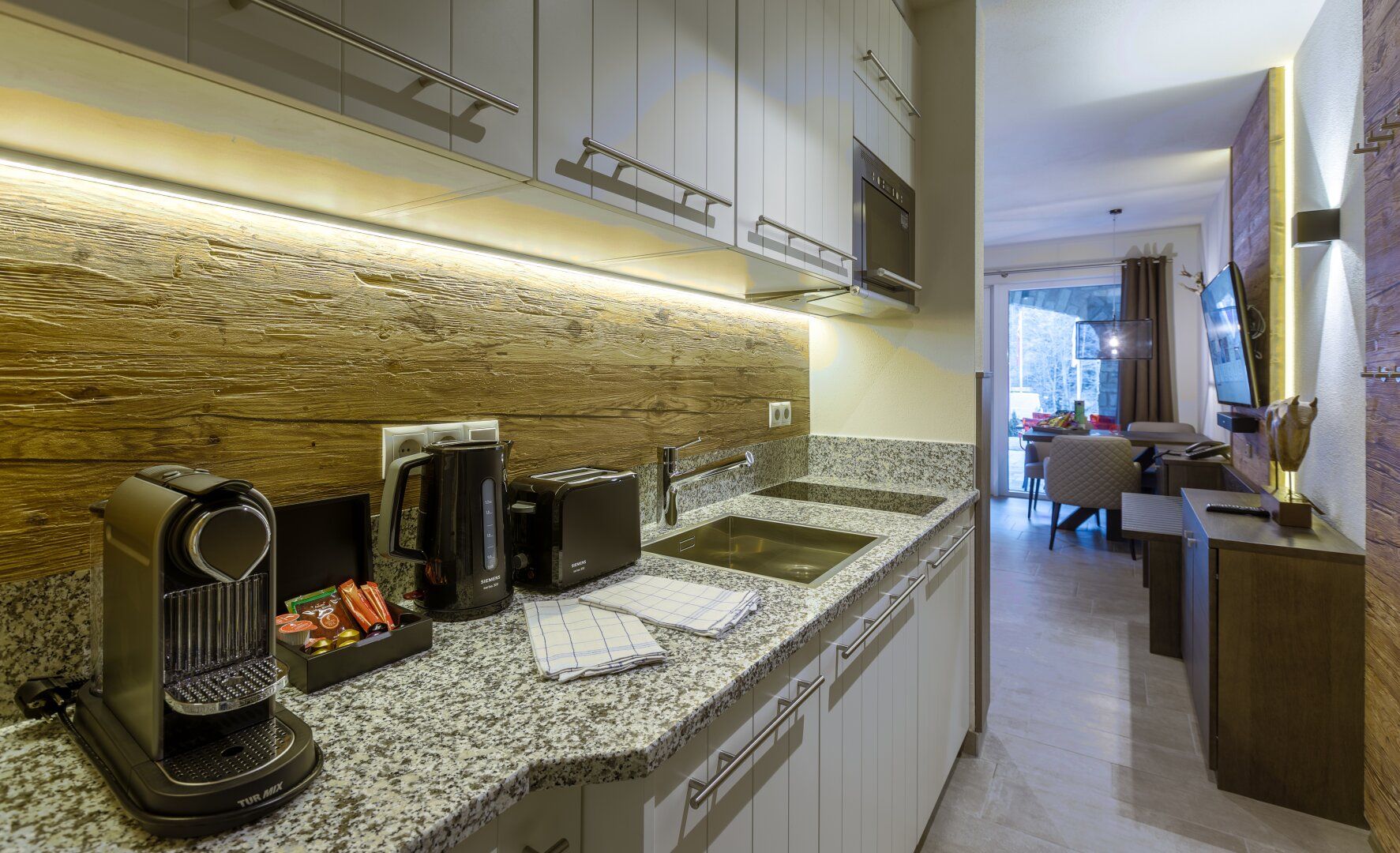 Avenida Mountain Lodges Saalbach | Studio Suite mit Terrasse/kleiner Garten - Ansicht 3