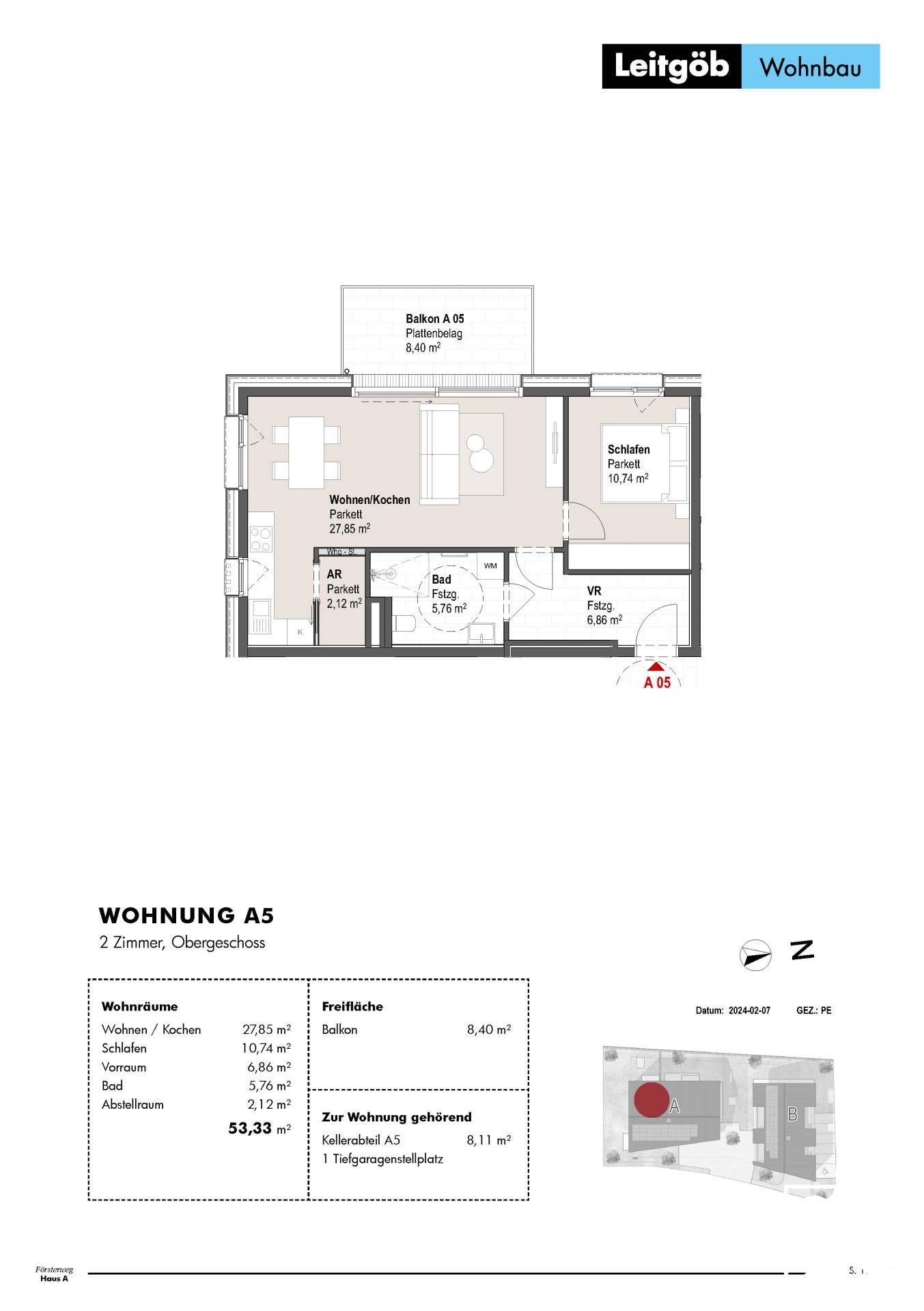Wohnung – Saalfelden am Steinernen Meer - Ansicht 2