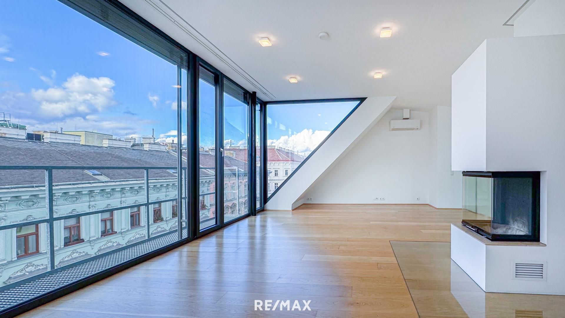 Traumhafte Penthouse-Wohnung mit Blick über Wien | 4 Zimmer | Terrasse