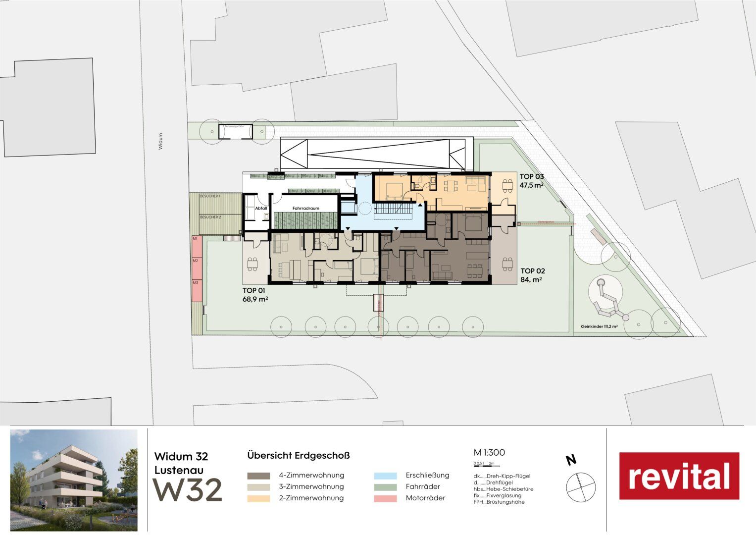 1A-Lage von Lustenau - Ruhige und Zentrale Terrassenwohnung - Top 7 - Jetzt Nebenkosten sparen - Vista 5