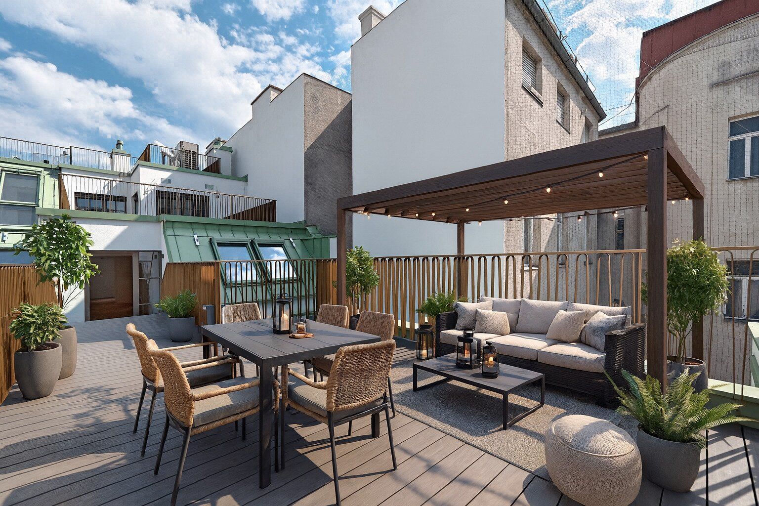 EXKLUSIVES DACHGESCHOSS! Klimatisierter Erstbezug mit herrlicher Dachterrasse - Mehr