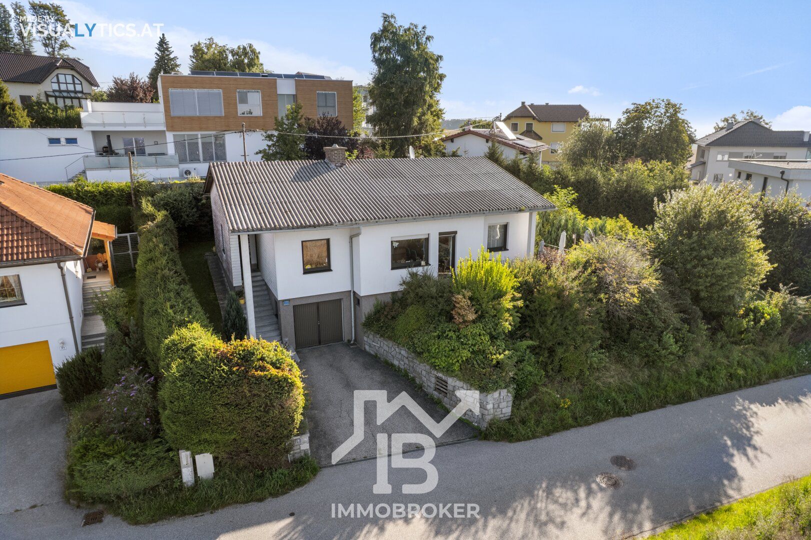 Einfamilienhaus mit traumhaftem Fernblick Richtung Linz - sofort bewohnbar und mit großem Aufwertungspotenzial