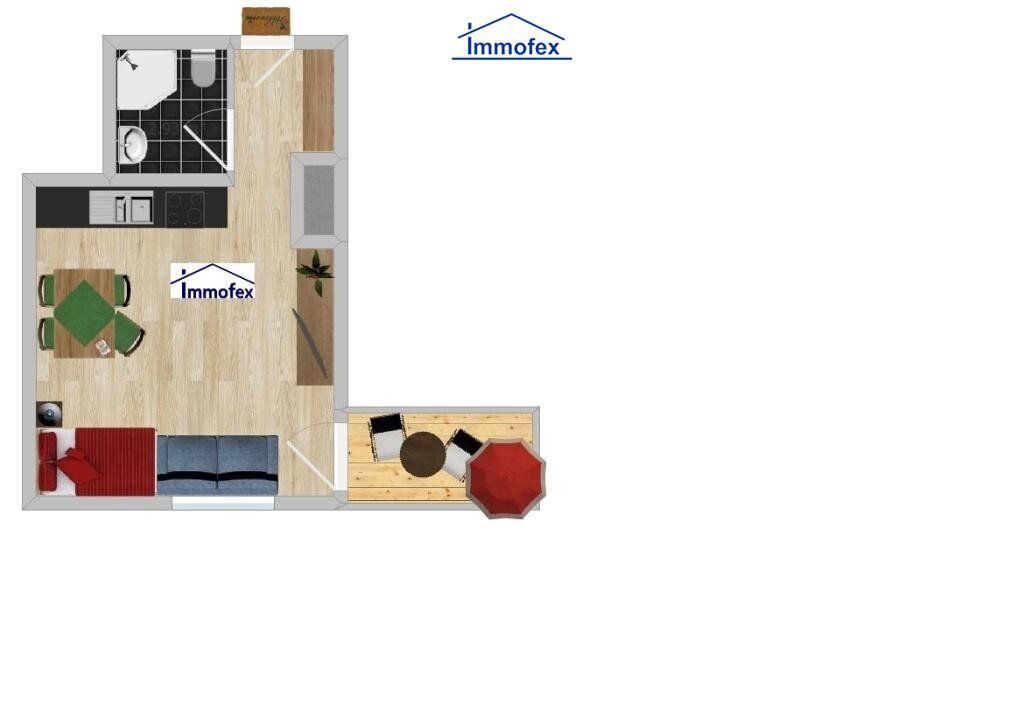 Ruhiges, gemütliches Ferienappartment mit Balkon