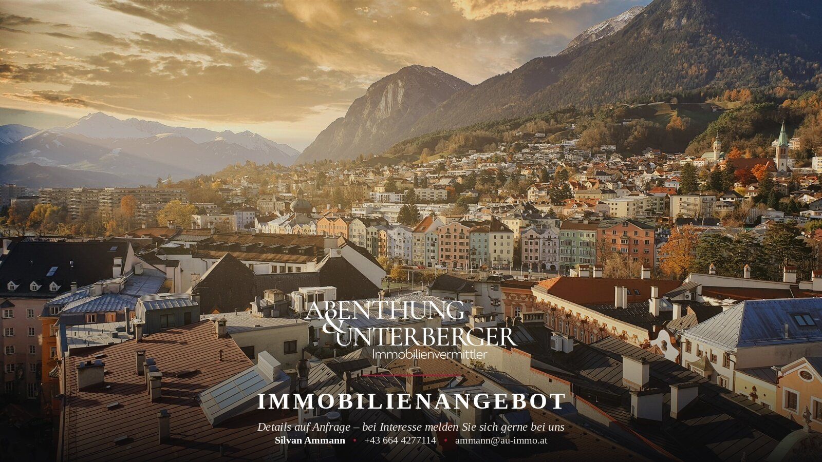 Luxuriöse 4-Zimmer Wohnung in Innsbruck, vollrenoviert mit Terrasse & Tiefgarage!