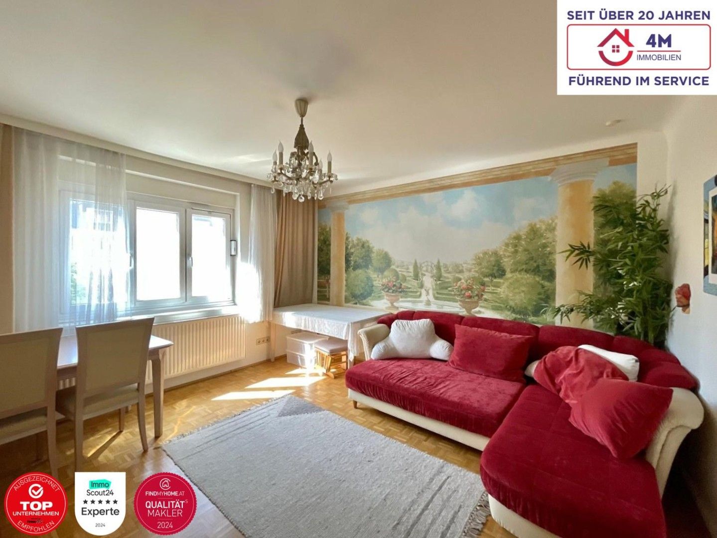 City Highlight: 2 Zimmer mit Balkon