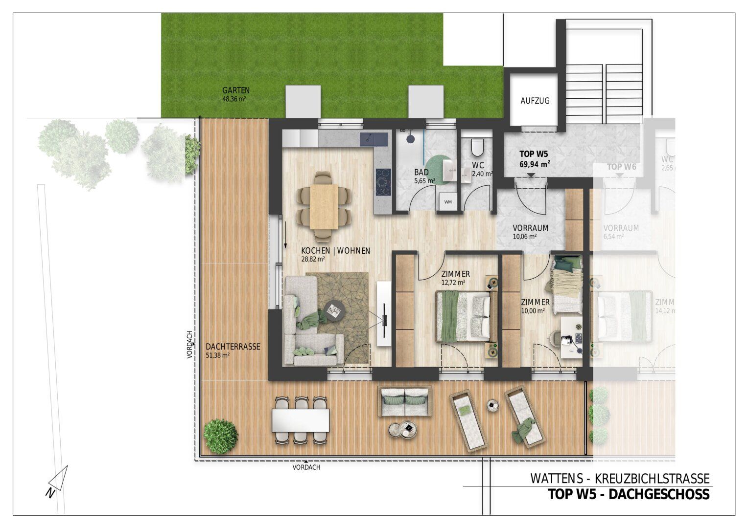 Wohnung – Wattens - Ansicht 2