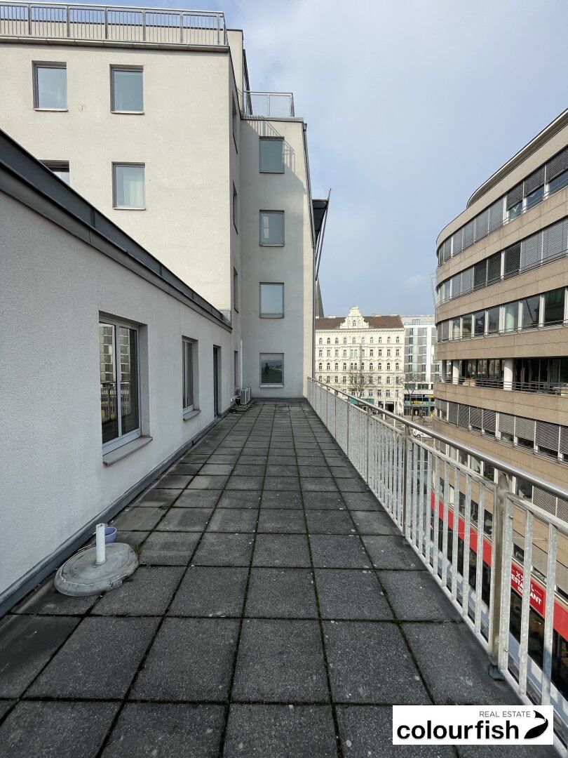 Flexibles Terrassen-Neubaubüro beim Westbahnhof nach Sanierung - Ansicht 5