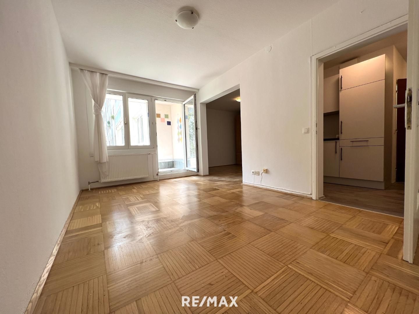 Sehr gemütliche Singlewohnung mit ruhiger Loggia