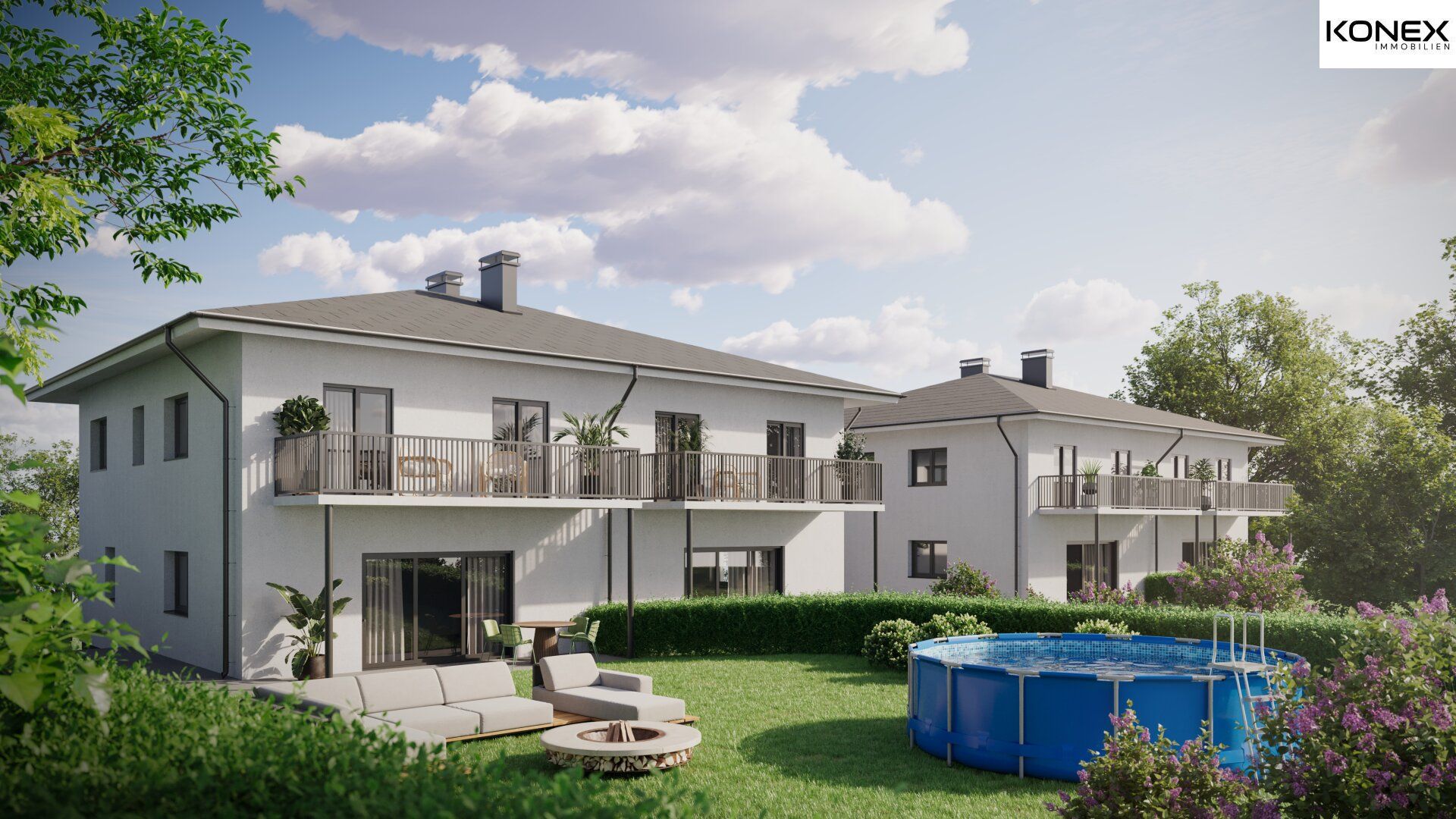 Exklusive Doppelhaushälften - Neubau für höchsten Wohnkomfort!