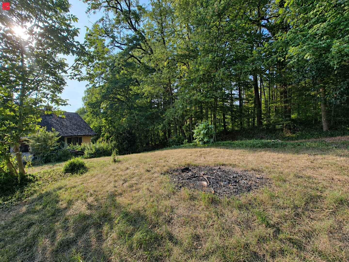 Grundstück mit Altbestand - 2.432 m² Bauland & Holzhütte - Ansicht 4