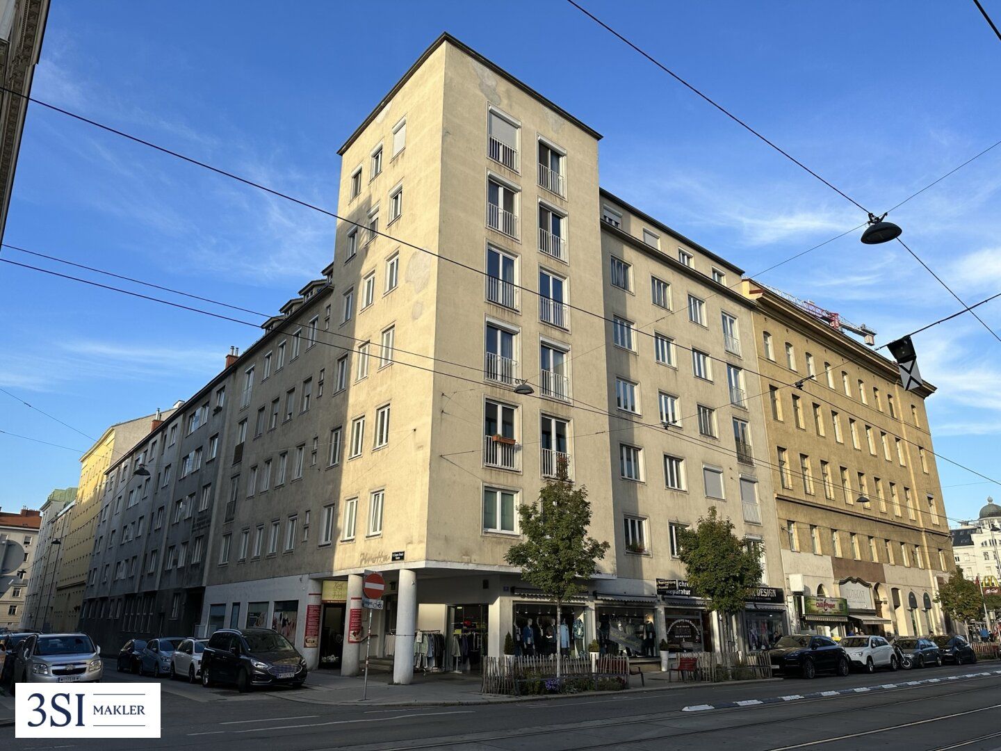 Attraktives Geschäftslokal mit großer Auslagenfront in ausgezeichneter Frequenzlage des 9. Bezirks - Ansicht 4