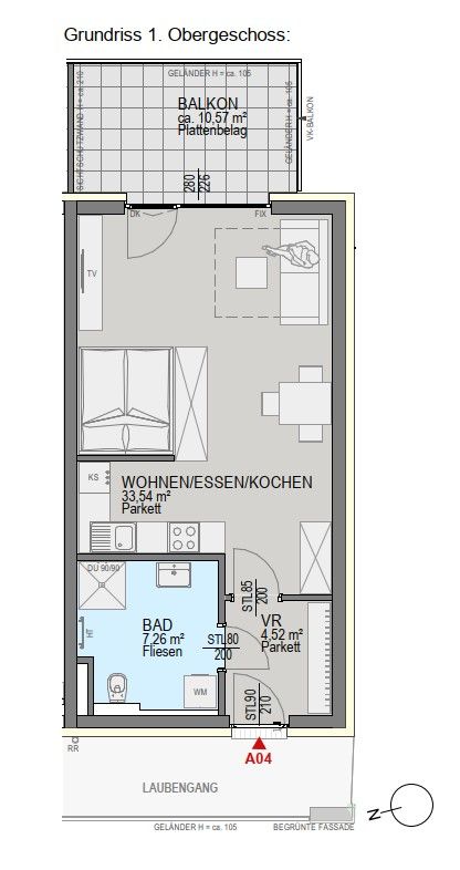 Wohnung – Graz - Ansicht 5