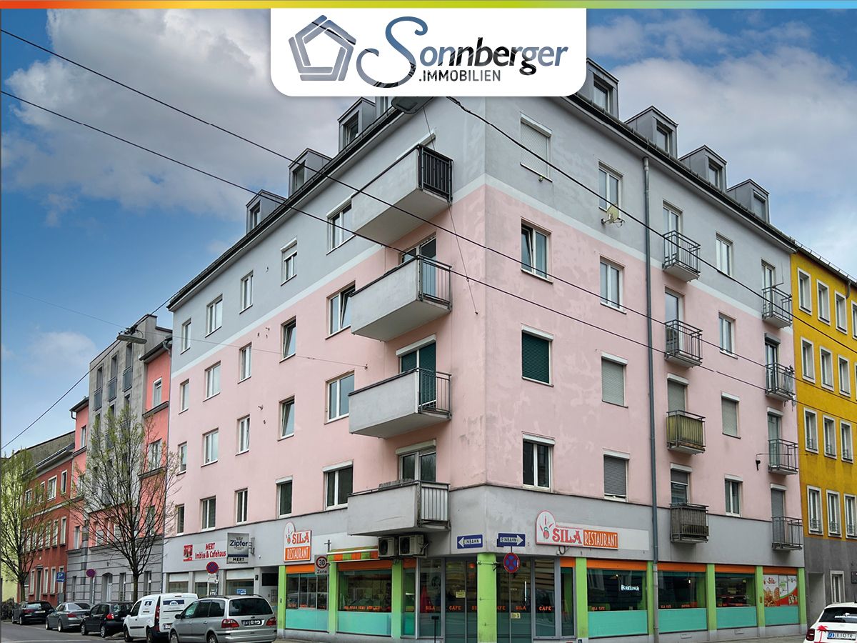 STARTKLAR - 2-Raum-Mietwohnung mit Balkon in zentraler Lage in Linz