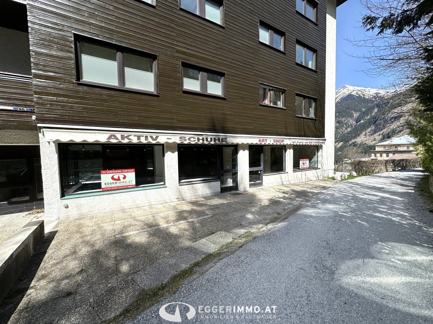 5640 Bad Gastein: 2 attraktive Geschäftslokale in Bad Gastein direkt an der Kaiser Wilhelm Promenade - Ihr Einstieg ins Einzelhandelsgeschäft! - Ansicht 2