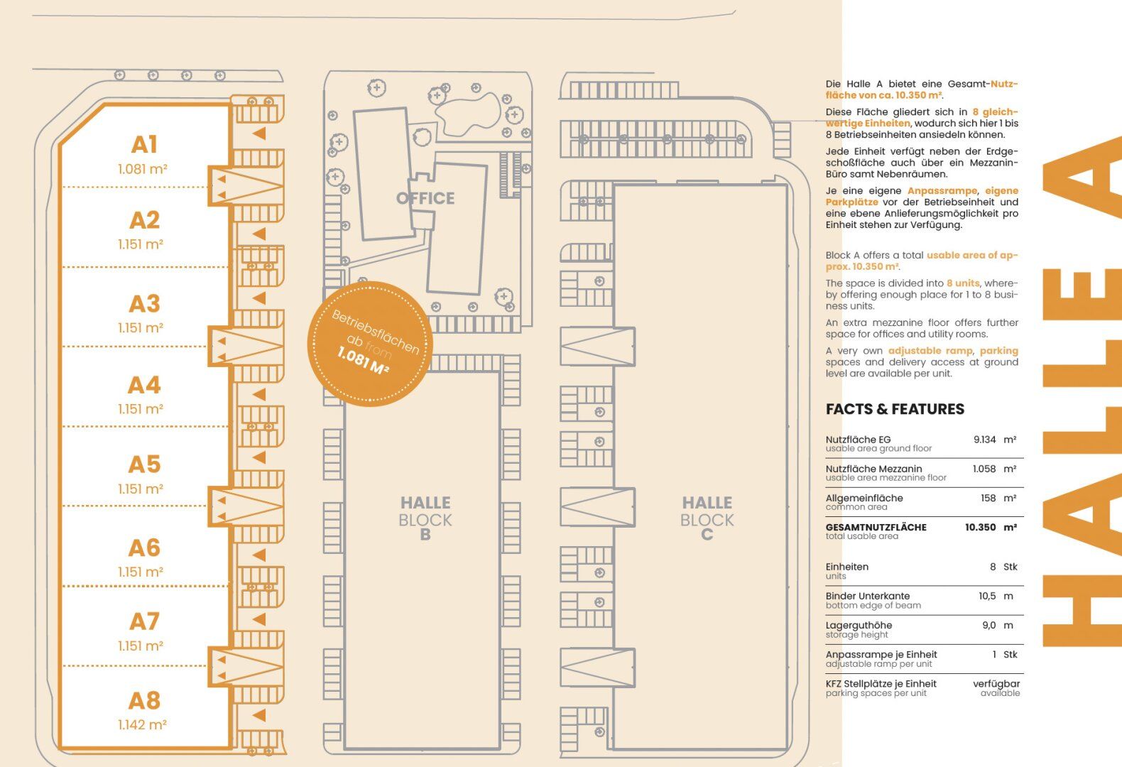 Ihr Standort für Produktion, Gewerbe, Lager oder Büro in Neusiedl am See - ab 1207 m² Nutzfläche - Ansicht 2
