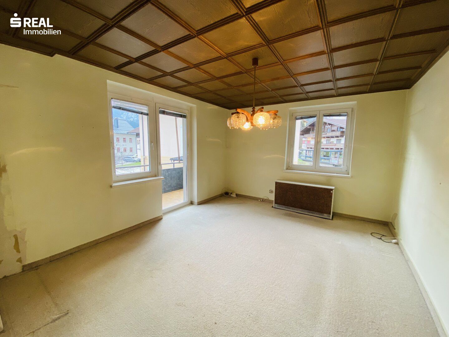 3-Zimmer-Wohnung in Unken mit Balkon und KFZ-Abstellplatz