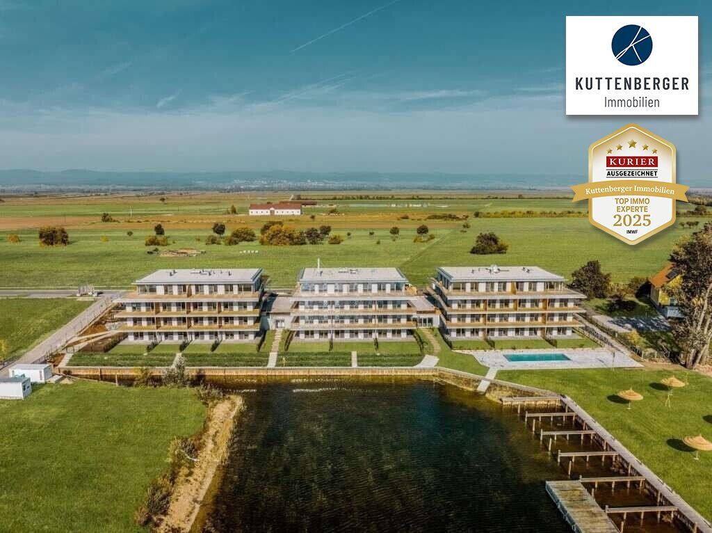 Neue und großzügige 2 Zimmer Dachgeschoßwohnung im Seepark Oggau! PROVISIONSFREI für den Käufer!