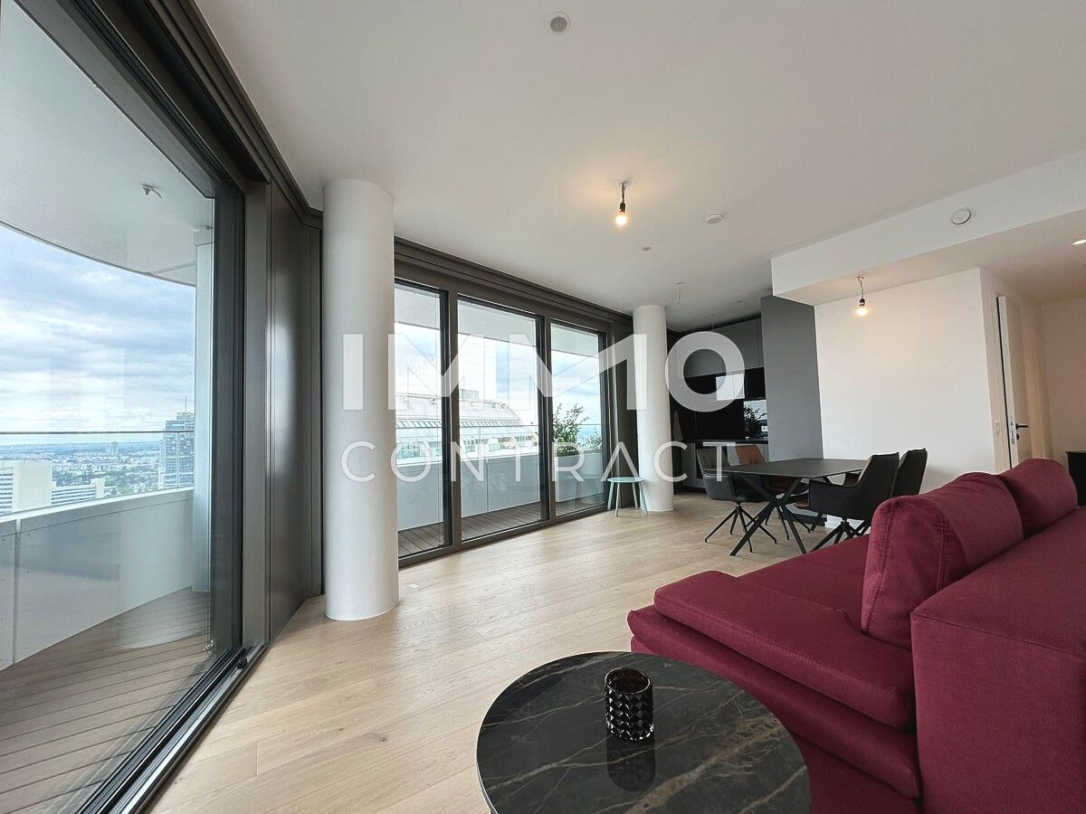 Provisionsfrei + Pool + Sauna + Fitnesss + möblierte Luxuswohnung im Danubeflats