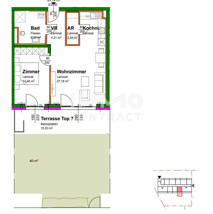 Wohnung – Krems an der Donau - Ansicht 2