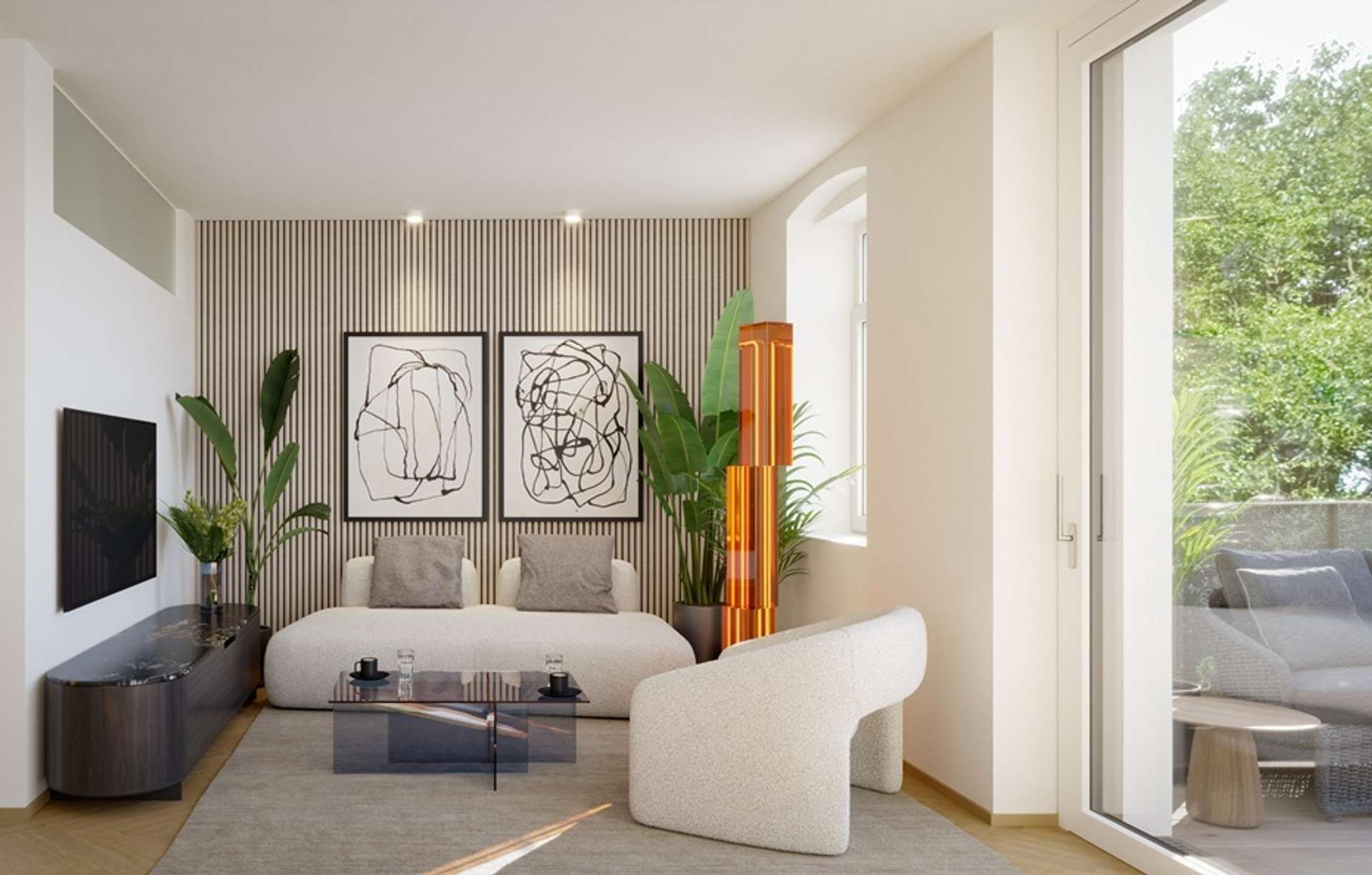 Moderne 2-Zimmer Wohnung mit abgetrennter Küche, Schrankraum und Home-Office Möglichkeit