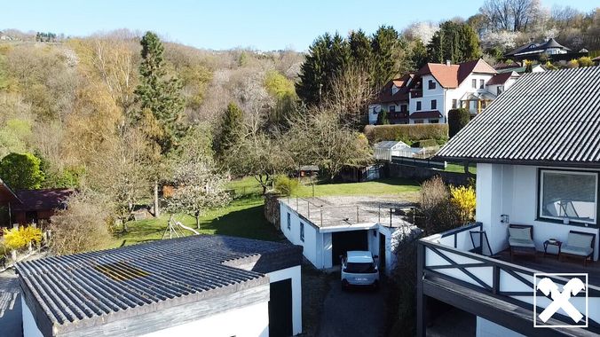 Blick Richtung Garten