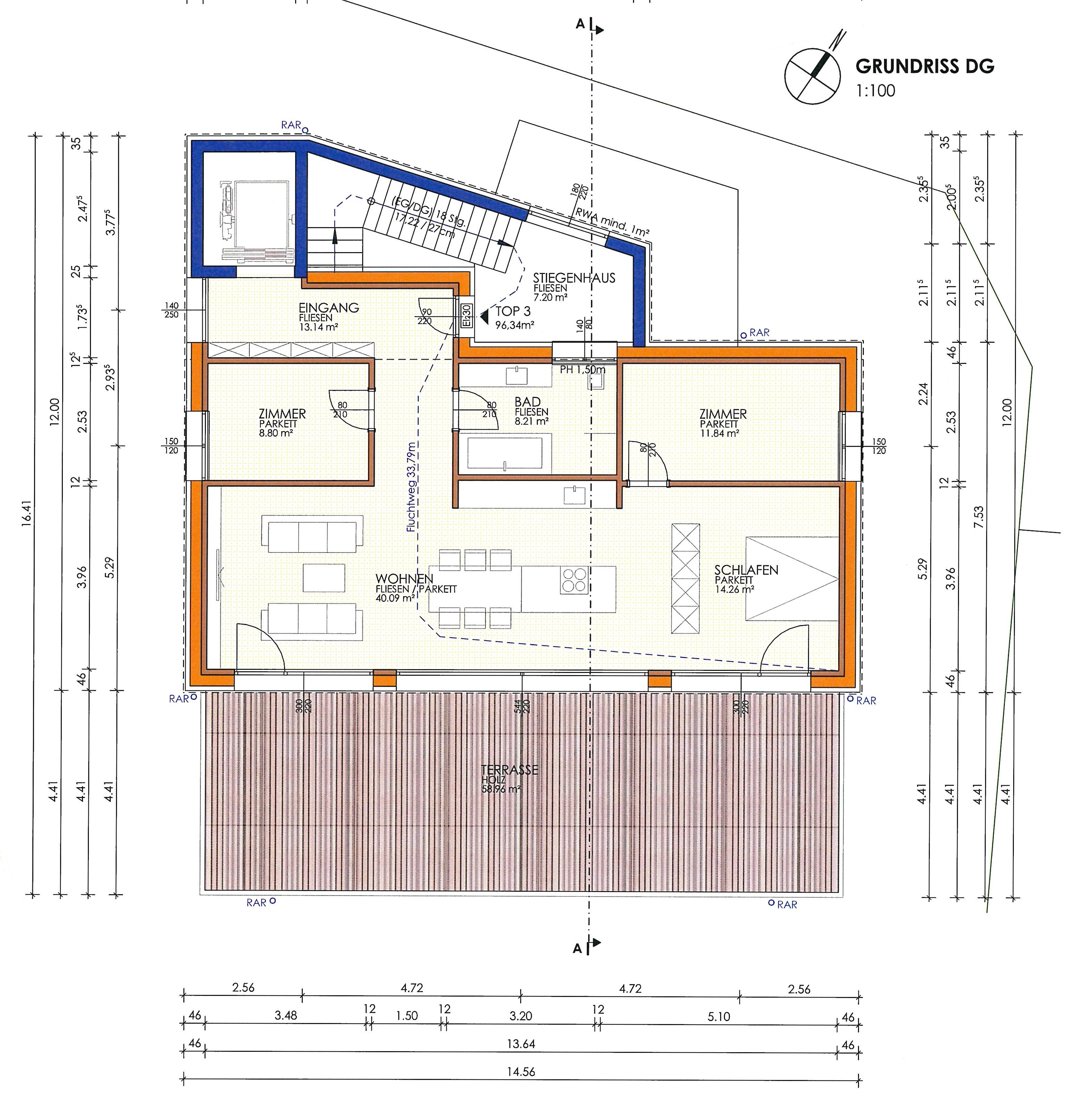 Erstbezug - Dachwohnung in Mondseenähe