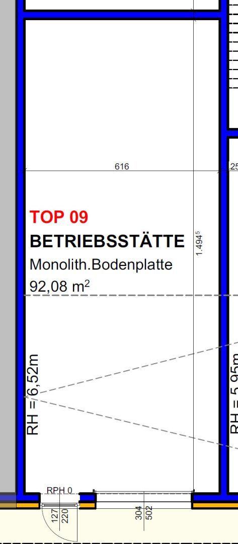 Betriebs-/ Büro-/ Produktion-/ Lagerflächen zwischen ca. 50 - 308 m² Fläche für Start-Ups und Gewerbebetriebe im Grünwallpark Ansfelden zu vermieten (Top 09) - Ansicht 3