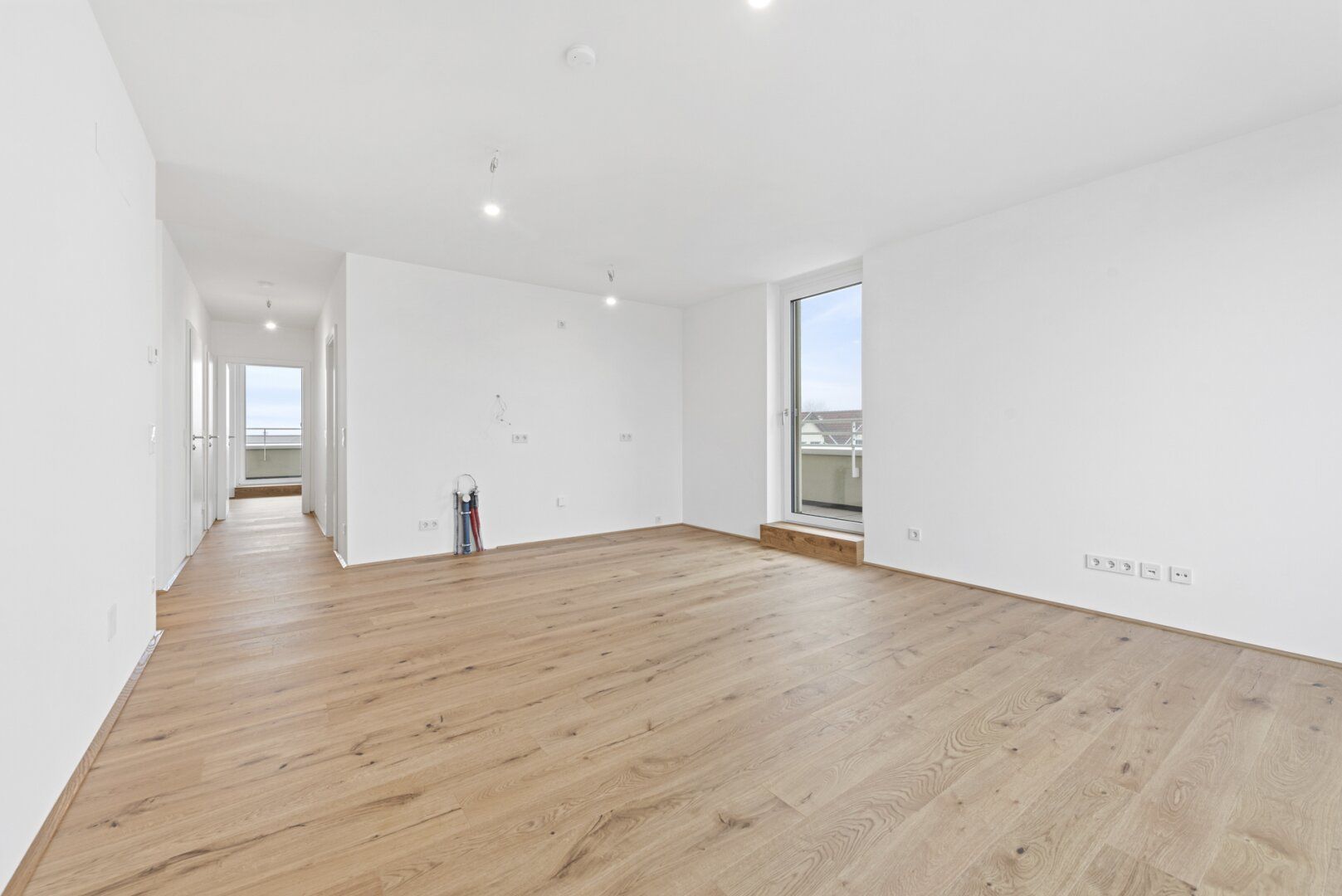 PROVISIONSFREI! Ansprechend geplante 3-Zimmer-Wohnung | Terrasse aus jedem Raum begehbar | 3 Himmelsrichtungen - Mehr