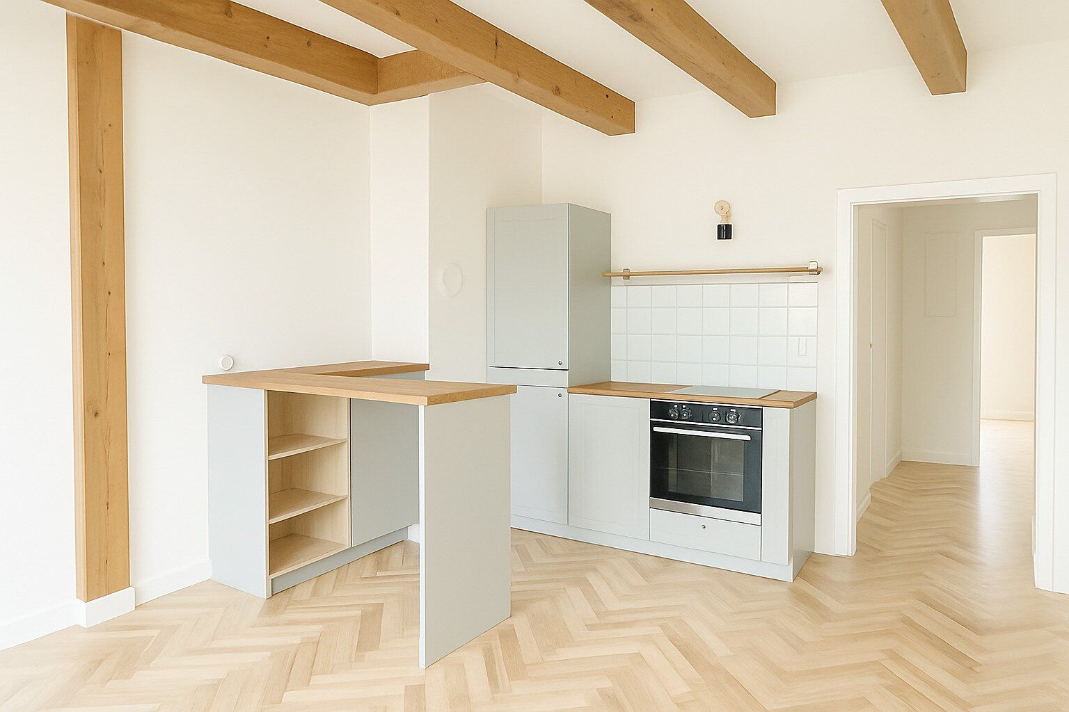 Schmuckstück am Fuße des Schlossbergs: Wunderschön sanierte 2-Zimmer Dachgeschoss-Wohnung in zentraler Lage Graz!