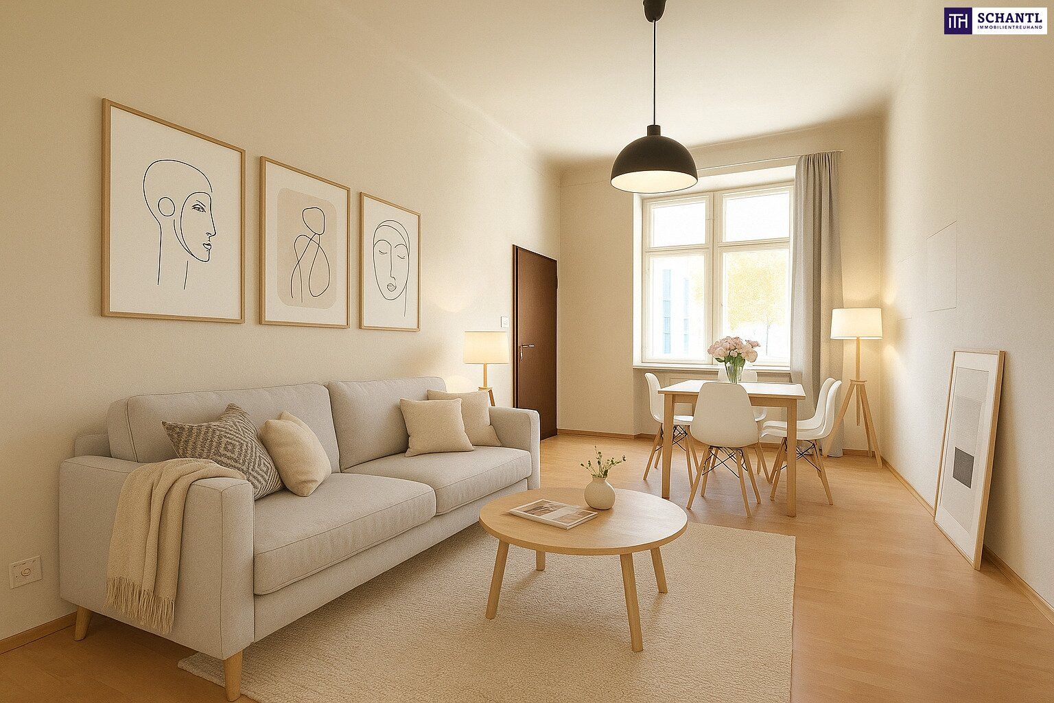 1-bed apartment, 48 m²
