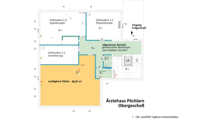 Verfügbare Fläche im OG