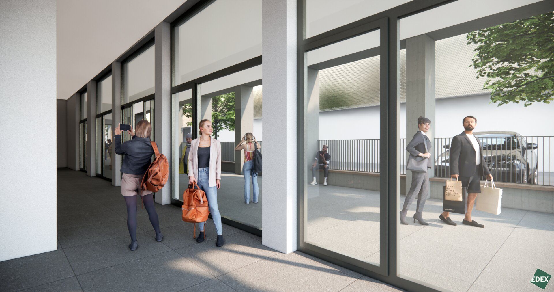 Neubau | Erstbezug nach Fertigstellung - Büro samt großer Terrasse - Ansicht 4