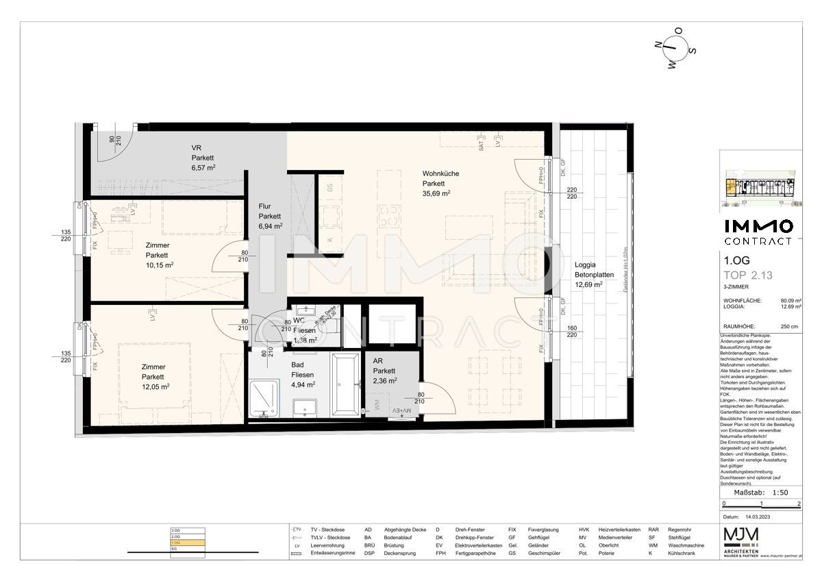 Stock2Live Exklusive Wohneinheiten 42qm - 120qm in Stockerau! _fußläufig zu Schule und Bahnhof!