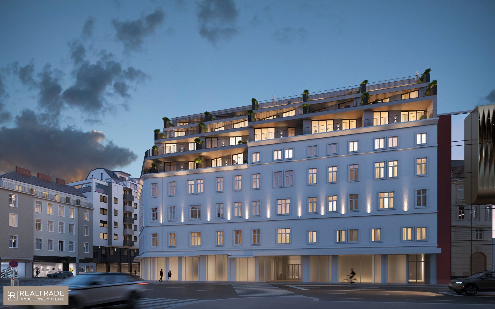 Dachgeschosswohnen am Floridsdorfer Spitz - Modern. Zentral. Stilvoll