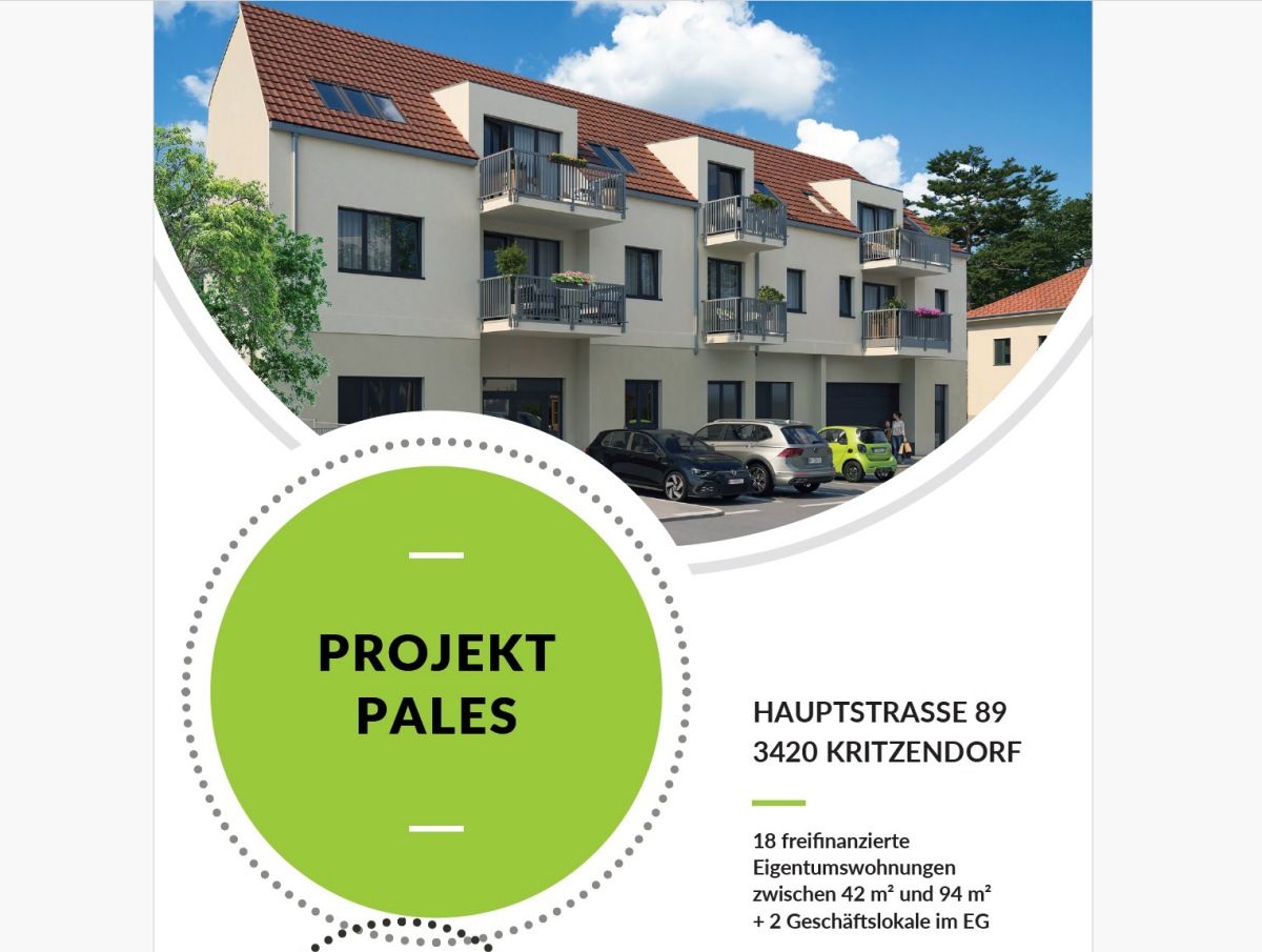 ++ Neubau GESCHÄFTSLOKAL ++ in Kritzendorf - Mehr