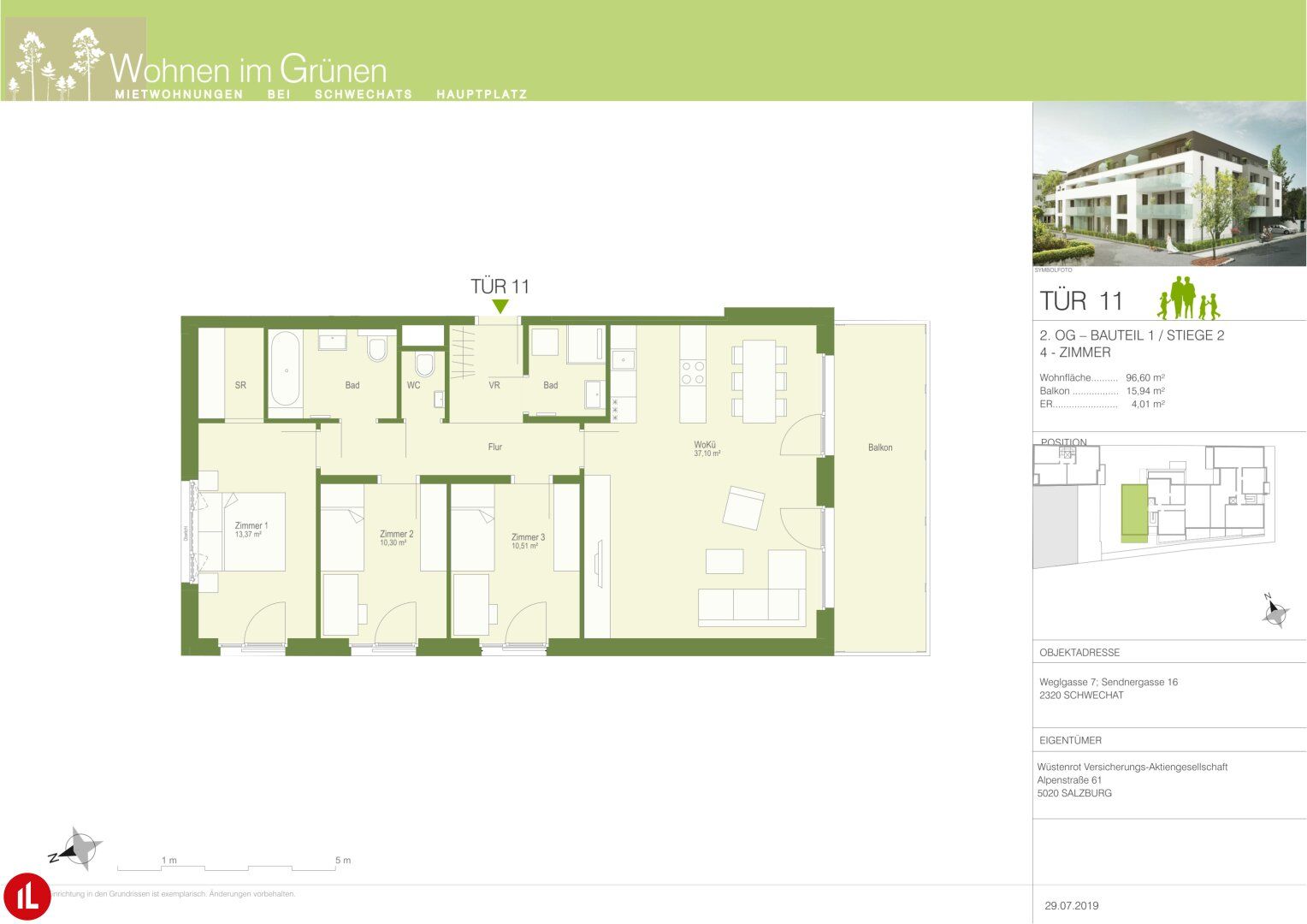Wohnung – Schwechat - Ansicht 3