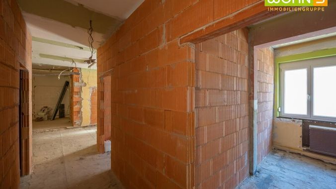 Innenansicht - Baustelle im EG