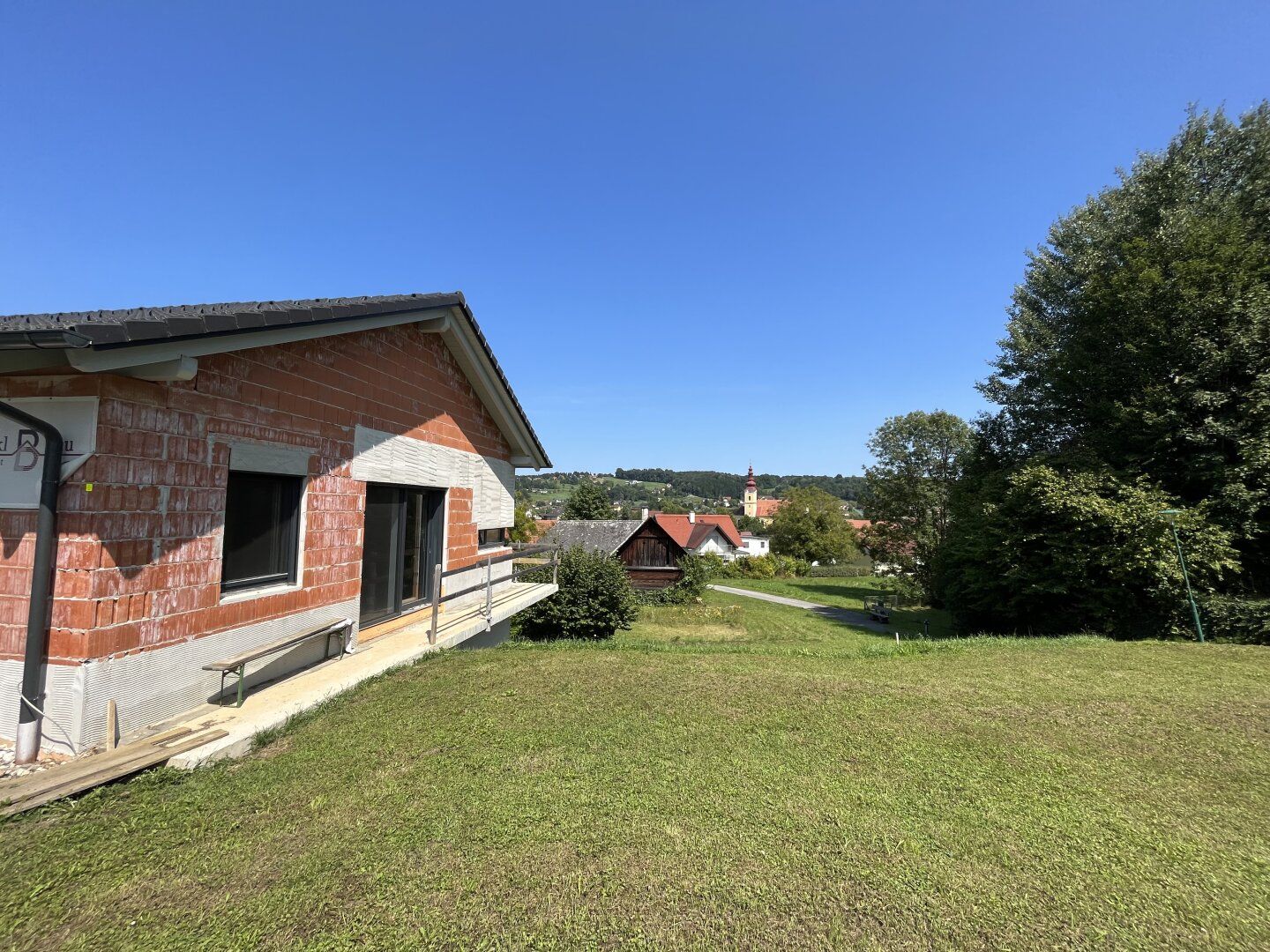 Modernes Einfamilienhaus in absoluter Grünruhelage in steirischer Baumeisterqualität - Rohbau in Heiligenkreuz am Waasen