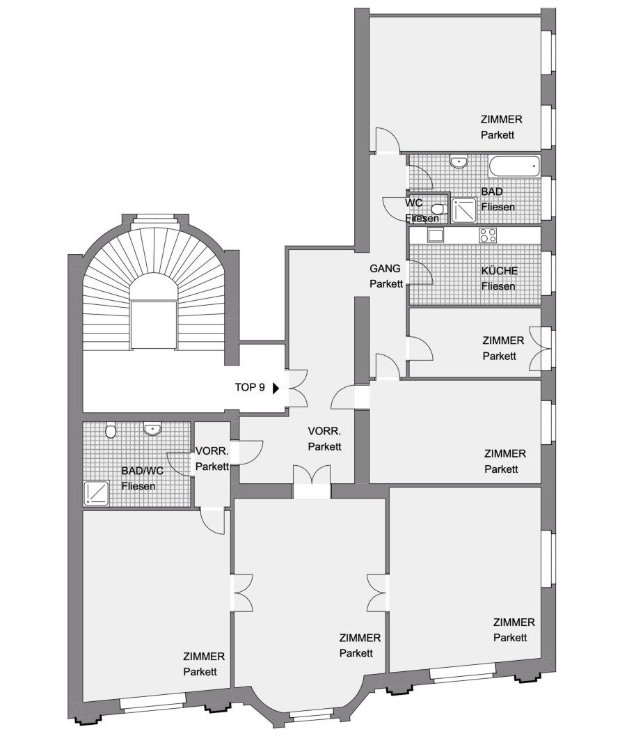 Wohnung – Wien, Wieden - Ansicht 4
