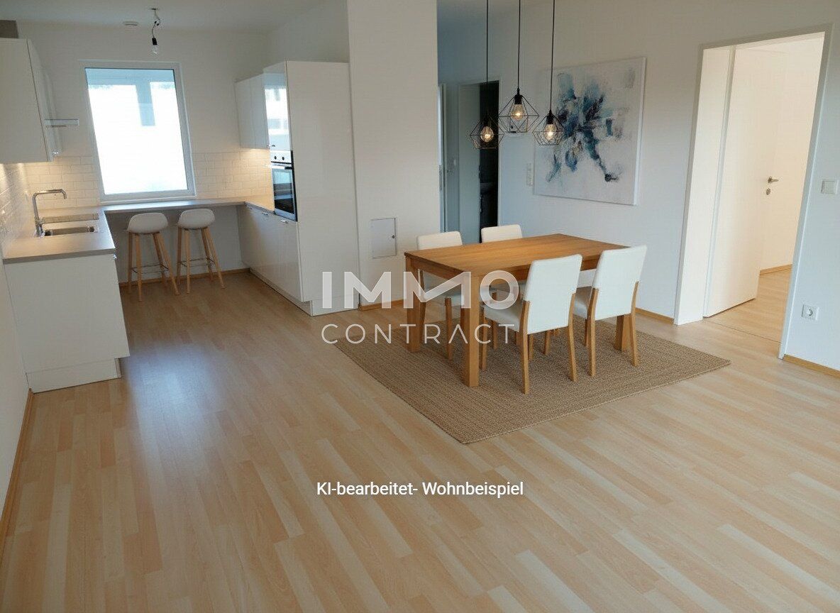 1-bed apartment, 57 m²
