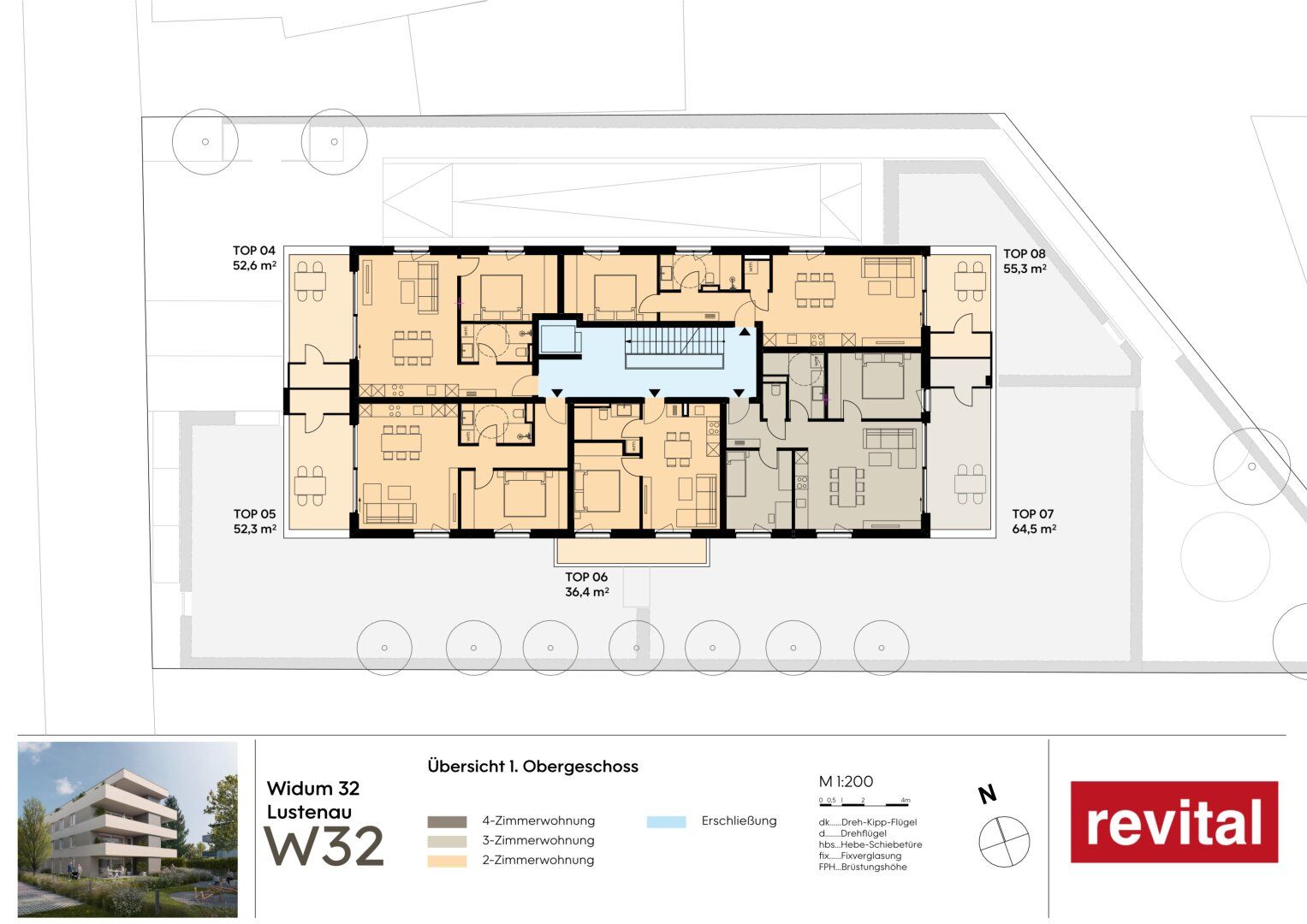 1A-Lage von Lustenau - Ruhige und Zentrale Terrassenwohnung - Top 7 - Jetzt Nebenkosten sparen - Vista 6