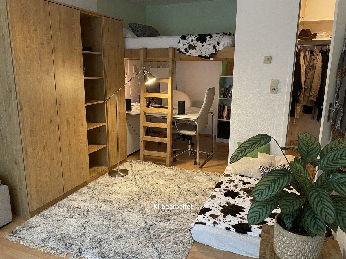 Hübsche Starterwohnung mit Balkon und überdachtem Autoabstellplatz in perfekter Lage! Nähe UNI!