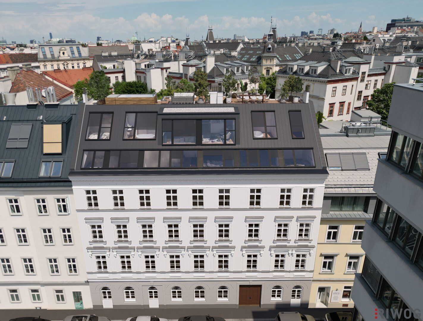 GROHGASSE 10 | hochwertig ausgestattete 2-Zimmer Altbauwohnung mit sonniger Loggia | Erstbezug nach Sanierung