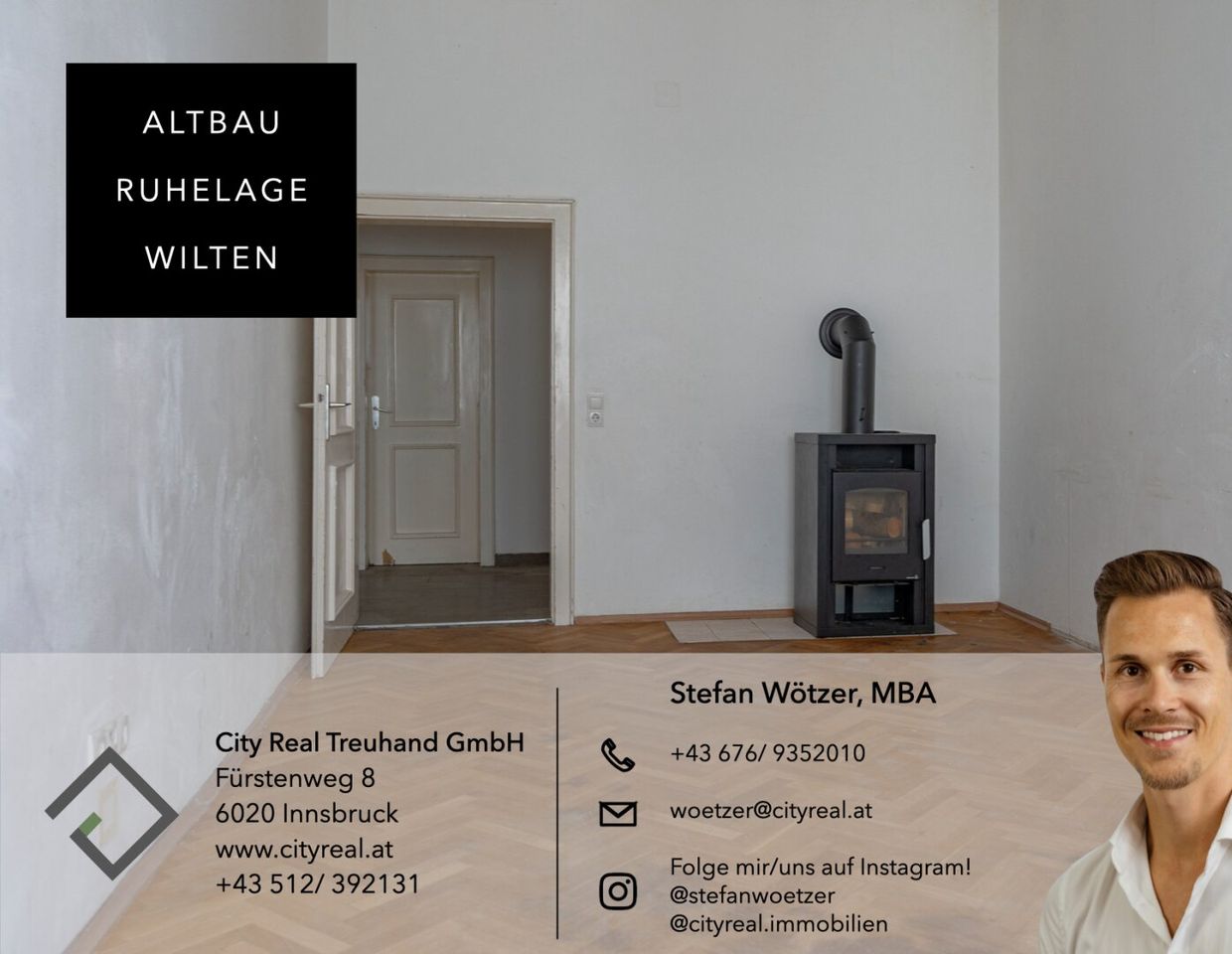 3-Zimmer Altbau in Ruhelage Wilten