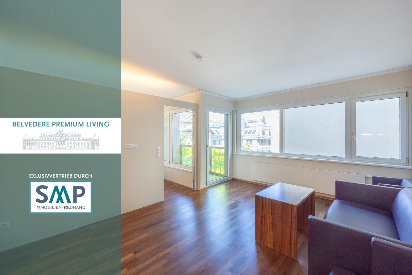 Belvedere Premium Living: 2-Zi. Whg. & Loggia