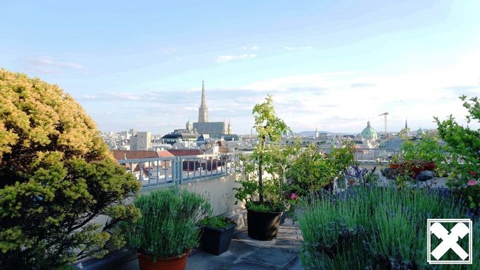 Aussicht Dachterrasse