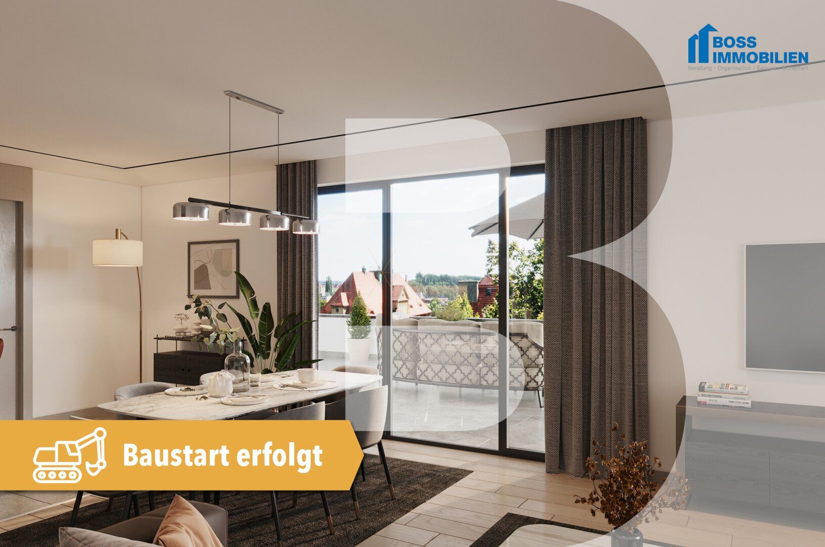 Modern Living | Top 11 | Baustart erfolgt | mit Luxus-Terrasse